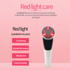 D-868 EMS Red And Blue Light With Vibration Function Facial Massager