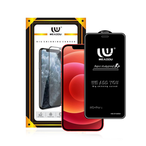 2020 WeAddu Brand For iPhone 12 11 pro Max Xs max X Xr 8 7 6 Plus Se 2020 Tempered Glass Screen Protector For Apple 12 Pro Max