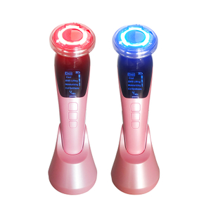 D818 EMS Red And Blue Light Facial Beauty Device