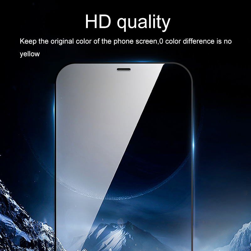 New 9D For iPhone 12 full cover screen protector For iPhone 12pro max 12 mini tempered glass screen protector 