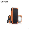 S12 8000mah 2020charger Led Solar Power Bank Waterproof 10000mah Powerbank with Solar Cell